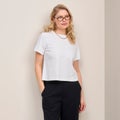 LEINI SHORT T-paita, valkoinen
