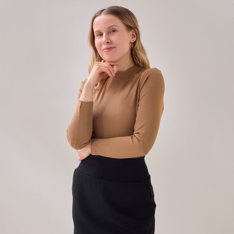 KYRA ribbipusero, macchiato