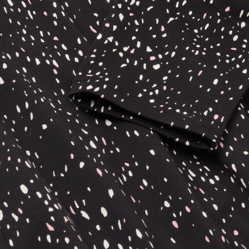 ILOISA lyhyt pisaratunika lh, syv&auml; musta